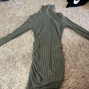 Turtle neck dress